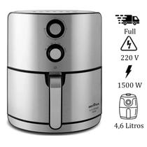 Fritadeira Elétrica Air Fryer Britânia BFR46PI 4,6 Litros Cesto Removível Inox Premium 220V