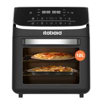 Fritadeira Elétrica Air Fryer Forno Oven Itatiaia 12 Litros 127V 1900W Preto AFITA1004 Fritadeira Elétrica Air Fryer Forno Oven Itatiaia 12 Litros 127V 1900W Preto AFITA1004