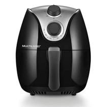 Fritadeira elétrica air fryer gourmet multilaser 4l 1500w 220v preta