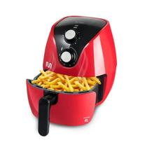 Fritadeira Eletrica Air Fryer Multilaser 4 Litros Vermelha Facilidade e Sabor na Cozinha 220V