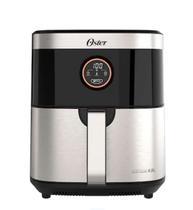 Fritadeira Elétrica Air Fryer Oster 4.8L 1500W Aço Inox 8 Funções Pré-Programadas
