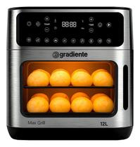 Fritadeira Elétrica Air Fryer Oven Digital Antiaderente 220v - GRADIENTE Fritadeira Elétrica Air Fryer Oven Digital Antiaderente 220v - GRADIENTE