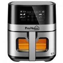 Fritadeira Elétrica Air Fryer Pro Home Classic PRO, 100% Digital, Com Visor, 6.5L, 110V, Preto e Inox, PH-AF-CP1500WS7LS110D Fritadeira Elétrica Air Fryer Pro Home Classic PRO, 100% Digital, Com Visor, 6.5L, 110V, Preto e Inox, PH-AF-CP1500WS7LS110D