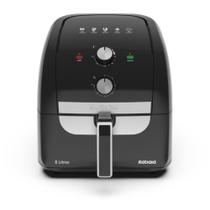 Fritadeira Elétrica Air Fryer Sem Óleo 8L Itatiaia AFITA1003 1900W Preto/Prata 127V