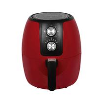 fritadeira elétrica air fryer vermelha fritadeira elétrica air fryer vermelha