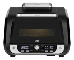 Fritadeira Elétrica Air Fryer WAP Cozinha Barbecue com Painel Digital e 12 Funções Preto e Cinza 127V Fritadeira Elétrica Air Fryer WAP Cozinha Barbecue com Painel Digital e 12 Funções Preto e Cinza 127V