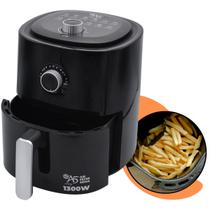 Fritadeira Elétrica Airfryer Siena 4,0lts Preta 127-220v A5 Im