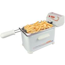 Fritadeira Elétrica com Óleo 2 Litros 1 Cuba Cotherm Frita Fácil 1200W Branca