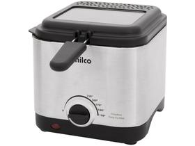 Fritadeira Elétrica com Óleo Philco - Deep Fry Inox Preta 1,8L Fritadeira Elétrica com Óleo Philco - Deep Fry Inox Preta 1,8L
