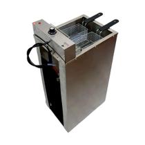Fritadeira Elétrica com Óleo Stevan Metal FCS-26-220-STM 26L 5000W 220V Fritadeira Elétrica com Óleo Stevan Metal FCS-26-220-STM 26L 5000W 220V