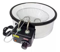Fritadeira Eletrica com Tacho Esmaltado 5 Litros 110v/220v Fritadeira Eletrica com Tacho Esmaltado 5 Litros 110v/220v