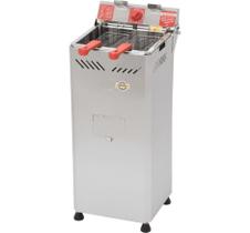 Fritadeira Elétrica De Gabinete Zona Fria 18L 1 Cuba Inox 5000W Marchesoni FT.3.182.G 220v Fritadeira Elétrica De Gabinete Zona Fria 18L 1 Cuba Inox 5000W Marchesoni FT.3.182.G 220v