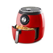 Fritadeira Elétrica e Forno Dash Deluxe 6L 1700W - Vermelho
