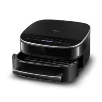 Fritadeira Elétrica Fischer Air Fryer Dual Grill 6L Preta