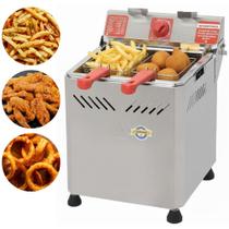 Fritadeira Elétrica Industrial 25 Litros Fritador Água E Óleo Marchesoni Fritadeira Elétrica Industrial 25 Litros Fritador Água E Óleo Marchesoni