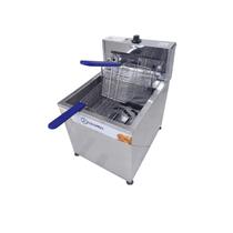 Fritadeira Elétrica Industrial Água e Óleo JL Colombo 18 Litros de Mesa 5.000W com Gabinete em Aço Inox - 220V Fritadeira Elétrica Industrial Água e Óleo JL Colombo 18 Litros de Mesa 5.000W com Gabinete em Aço Inox - 220V