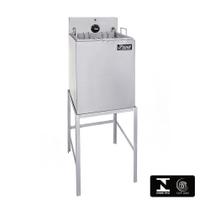 Fritadeira Elétrica Industrial Com Filtro de Água e Cavalete 220V FEQC Fire