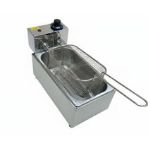 Fritadeira Elétrica Industrial Inox 3,5L 110V Profissional Fritadeira Elétrica Industrial Inox 3,5L 110V Profissional