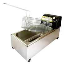 Fritadeira Elétrica Industrial Inox 3,5L Antichamas Voltagem:220V