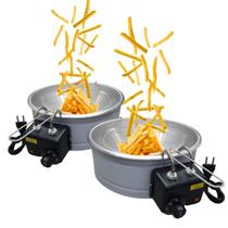 Fritadeira Elétrica Industrial Tacho 5l Pastel - Kit Com 2