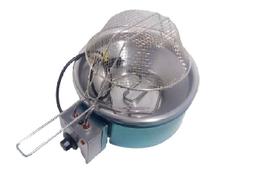 Fritadeira elétrica industrial tacho alumínio 4,5 litros tacho elétrico redondo pasteleiro fritador elétrico aro inox profissional - DUVOLT