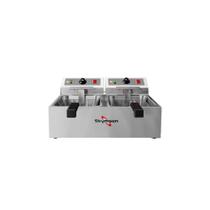 Fritadeira Elétrica Inox 10L 2 Cubas FED-20-N Skymsen RJ