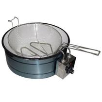 Fritadeira Elétrica Inox com Tacho e Cesto 3,5 Litros