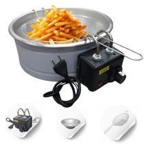 Fritadeira Elétrica Inox Tacho 5 Litros