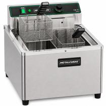 Fritadeira Eletrica Mesa Zona Fria Foe-15m 15Lts 8000W 220V - Metalcubas Fritadeira Eletrica Mesa Zona Fria Foe-15m 15Lts 8000W 220V - Metalcubas