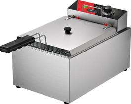 Fritadeira Elétrica Metalcubas 1 Cuba 5 Litros 200V Fritadeira Elétrica Metalcubas 1 Cuba 5 Litros 200V