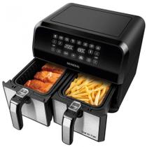 Fritadeira Elétrica Mondial AFD-01-BI Duplo Cesto 8L 2000W