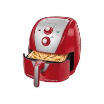 Fritadeira Elétrica Mondial Air Fryer Mega Family Afn 80Ri 1900W 220V 8L Vermelh