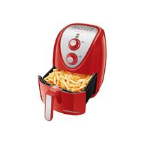 Fritadeira Elétrica Mondial Grand Family Inox Vermelho Afn 50 Ri 1.900 Watts 220