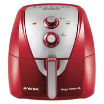 Fritadeira Eletrica Mondial Mega Family AFN-80RI - 1900W - 8L - 220V - Vermelho