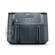 Fritadeira Elétrica Ninja DZ550GY 10QT com Duas Cestas e Termômetro Inteligente Fritadeira Elétrica Ninja DZ550GY 10QT com Duas Cestas e Termômetro Inteligente
