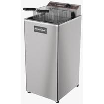Fritadeira Elétrica Óleo 1 Cuba 30 Litros 8000W 220V Fritadeira Elétrica Óleo 1 Cuba 30 Litros 8000W 220V
