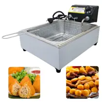 Fritadeira Elétrica Óleo Cuba 5 Litros Salgado Profissional - DNA Comércio