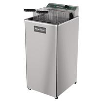 Fritadeira Elétrica Pedestal Zona Fria de Óleo FOE-15 P 5500 Watts Metalcubas Fritadeira Elétrica Pedestal Zona Fria de Óleo FOE-15 P 5500 Watts Metalcubas