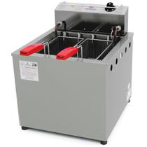 Fritadeira Elétrica Piso Água Óleo 18L Inox Progás 220V