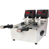 Fritadeira Elétrica Profissional 2 Cubas 3 Litros Frita Fácil Cotherm Fritadeira Elétrica Profissional 2 Cubas 3 Litros Frita Fácil Cotherm