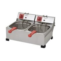Fritadeira Elétrica Profissional Industrial 12 Litros 2 Cubas Marchesoni Voltagem:220V Fritadeira Elétrica Profissional Industrial 12 Litros 2 Cubas Marchesoni Voltagem:220V