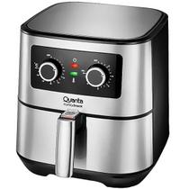 Fritadeira Eletrica Quanta QTAF500 1.700 Watts 220V ~ 50/60 HZ - Preta/Prata