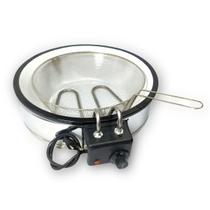 Fritadeira Eletrica Redonda 7 Litros Cuba Esmaltada Fryer Max
