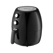 Fritadeira elétrica sem óleo Air Fryer 3,6L 1400W preta Supremma- FES-01 - Agratto