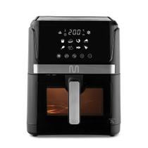 Fritadeira Elétrica sem óleo Air Fryer 7L com Visor Gourmet 1800W 220V Preta Multi Home - GO224 Fritadeira Elétrica sem óleo Air Fryer 7L com Visor Gourmet 1800W 220V Preta Multi Home - GO224