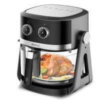 Fritadeira Elétrica sem Óleo/Air Fryer Amvox ARF 1150 Preto/Prata 5L 110V Fritadeira Elétrica sem Óleo/Air Fryer Amvox ARF 1150 Preto/Prata 5L 110V