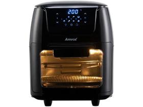 Fritadeira Elétrica sem Óleo Air Fryer Amvox - Arf 1222 Oven Preta