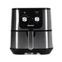 Fritadeira Elétrica sem Óleo/Air Fryer Amvox - ARF 1255 M Inox 7L 127V