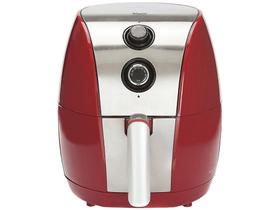 Fritadeira Elétrica Sem Óleo/Air Fryer Britânia - Air Fry BFR01VI Vermelha e Prata 3,2L com Timer Fritadeira Elétrica Sem Óleo/Air Fryer Britânia - Air Fry BFR01VI Vermelha e Prata 3,2L com Timer