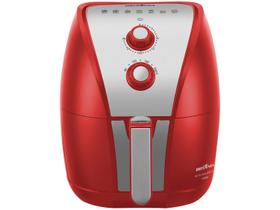 Fritadeira Elétrica sem Óleo/Air Fryer Britânia - BFR11VI Vermelha 3,35L com Timer